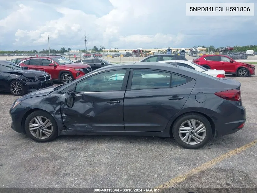 5NPD84LF3LH591806 2020 Hyundai Elantra Value Edition