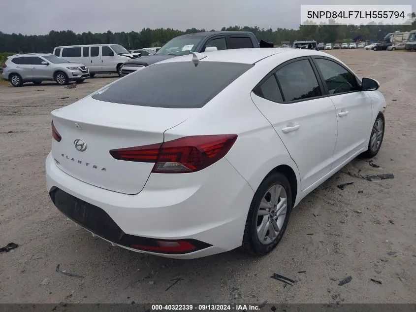 5NPD84LF7LH555794 2020 Hyundai Elantra Sel