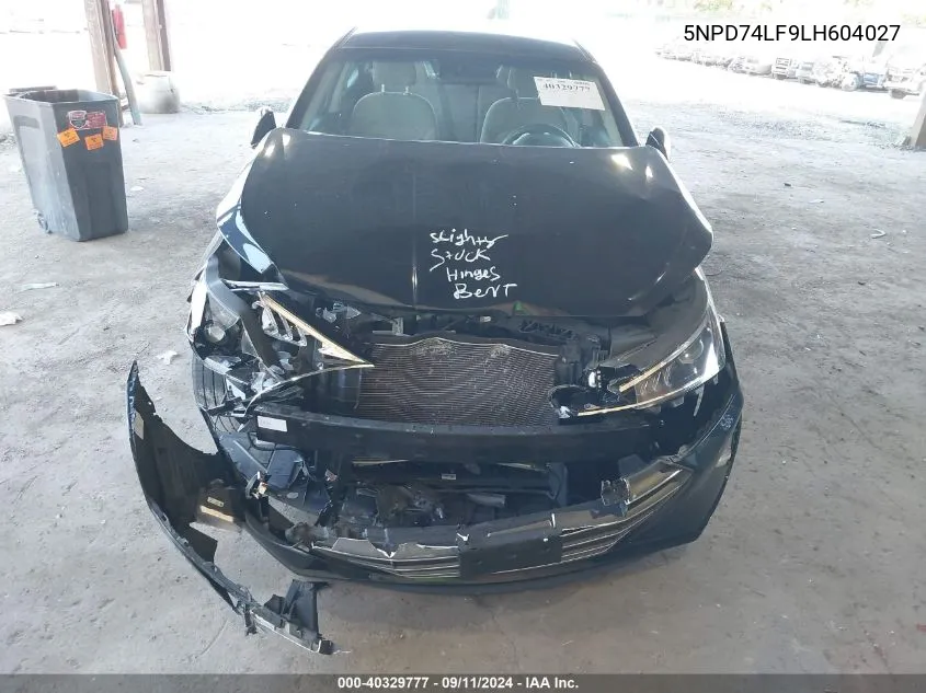 5NPD74LF9LH604027 2020 Hyundai Elantra Se