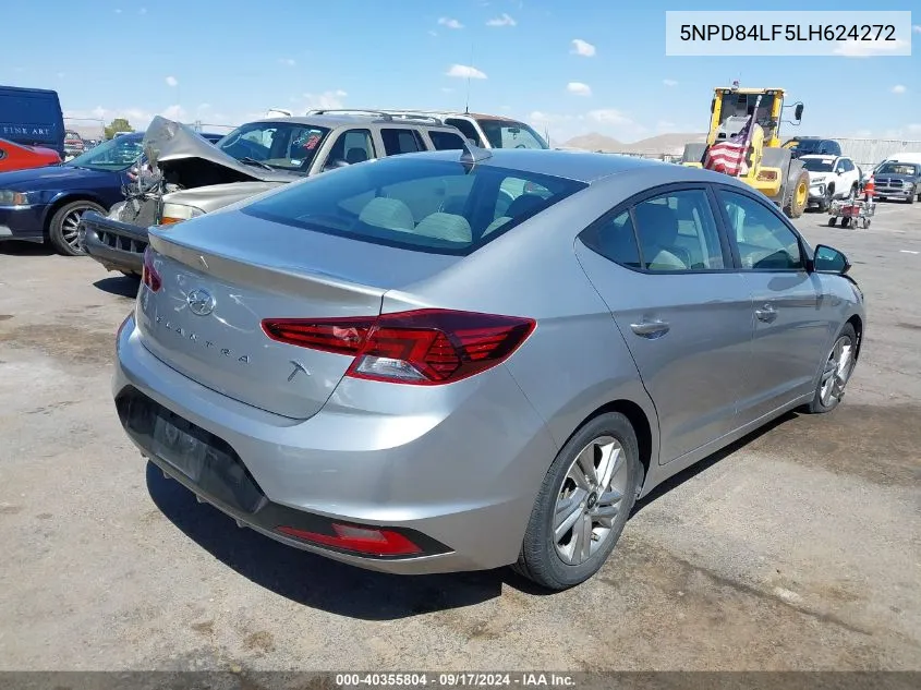 5NPD84LF5LH624272 2020 Hyundai Elantra Sel