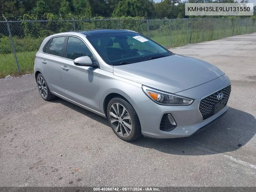 2020 Hyundai Elantra Gt VIN: KMHH35LE9LU131550 Lot: 40368742