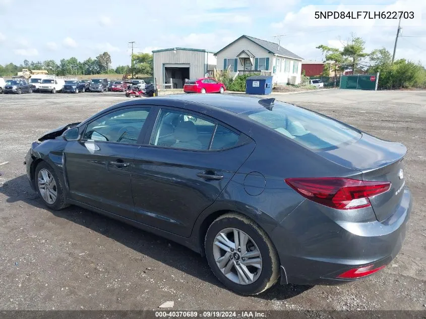 5NPD84LF7LH622703 2020 Hyundai Elantra Value Edition