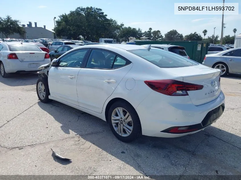 5NPD84LF1LH593702 2020 Hyundai Elantra Value Edition