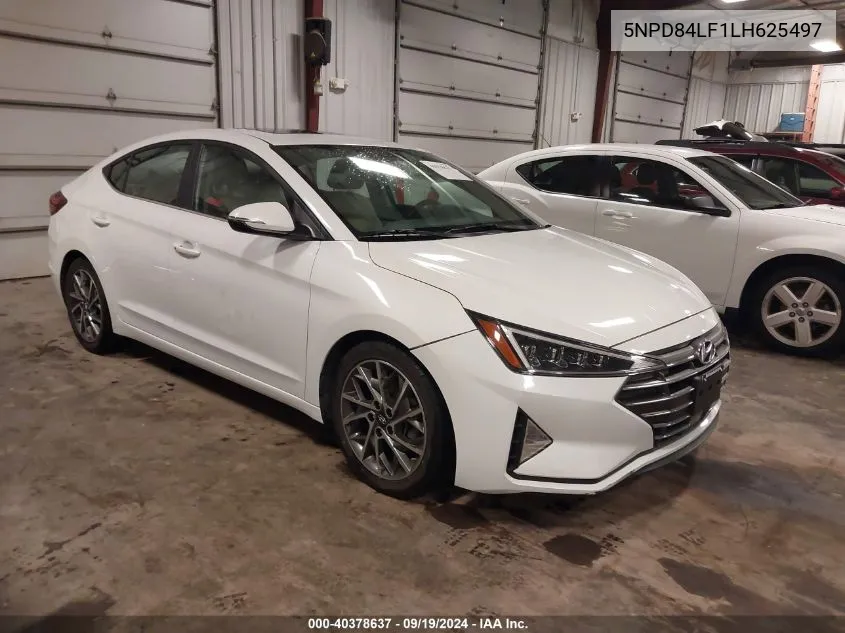 5NPD84LF1LH625497 2020 Hyundai Elantra Limited