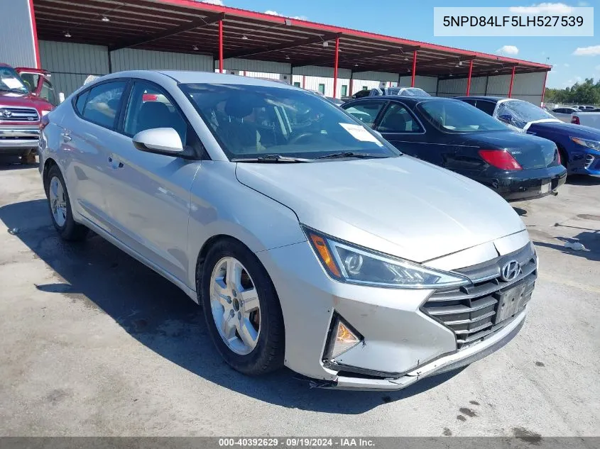 5NPD84LF5LH527539 2020 Hyundai Elantra Sel