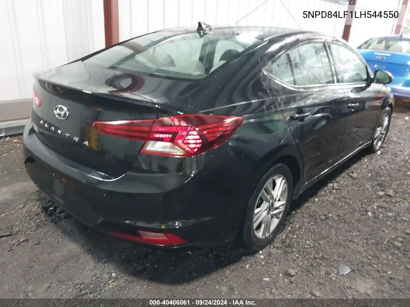 2020 Hyundai Elantra Sel VIN: 5NPD84LF1LH544550 Lot: 40406061