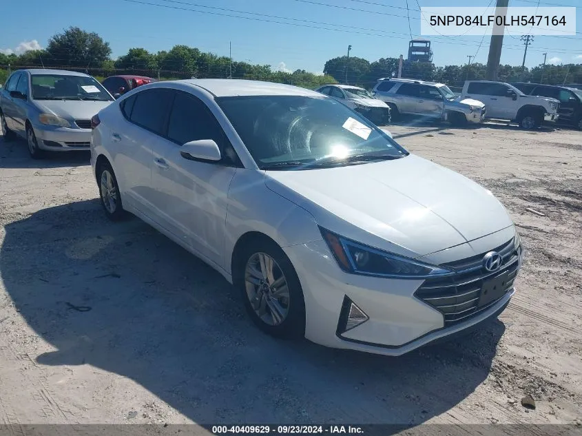 5NPD84LF0LH547164 2020 Hyundai Elantra Sel