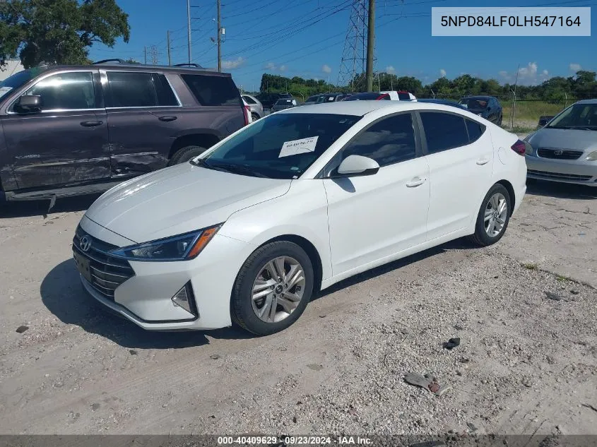 5NPD84LF0LH547164 2020 Hyundai Elantra Sel