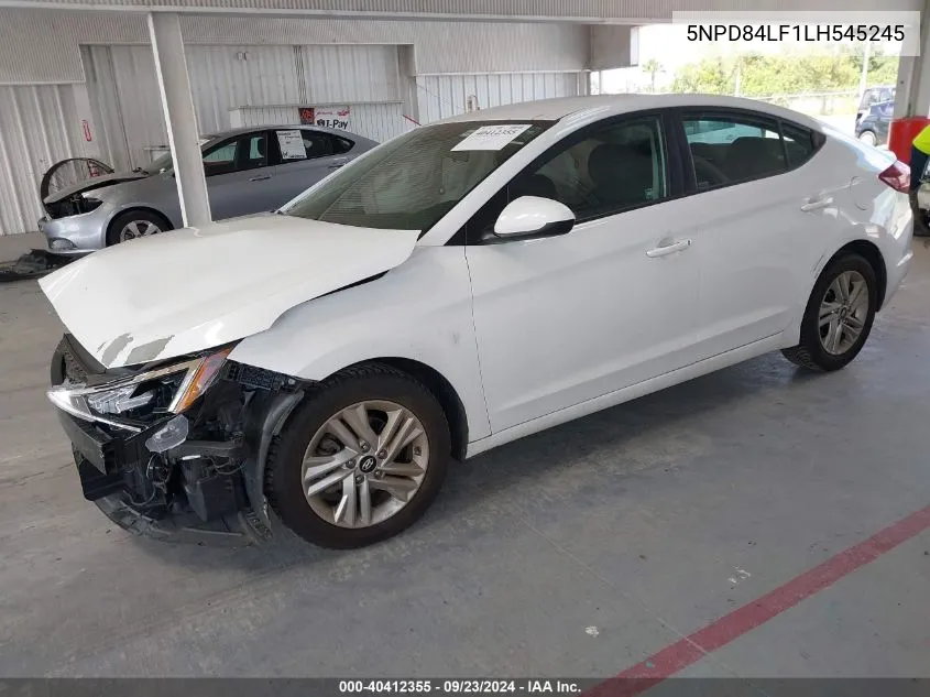 5NPD84LF1LH545245 2020 Hyundai Elantra Sel