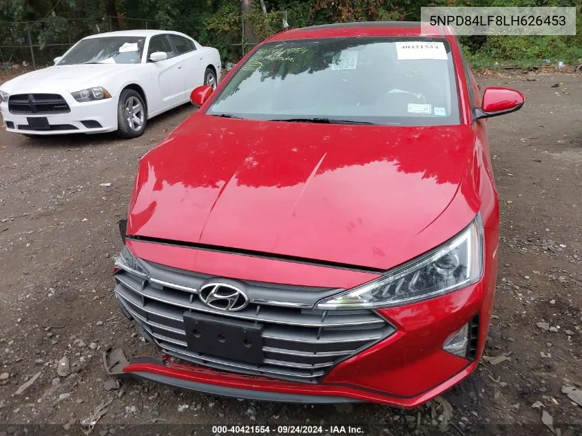 2020 Hyundai Elantra Value Edition VIN: 5NPD84LF8LH626453 Lot: 40421554