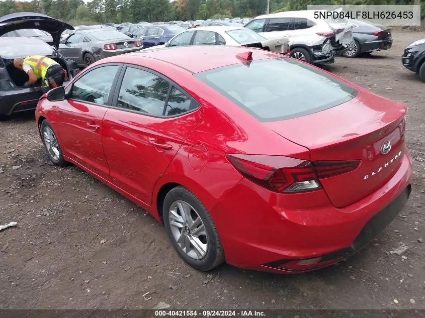 5NPD84LF8LH626453 2020 Hyundai Elantra Value Edition