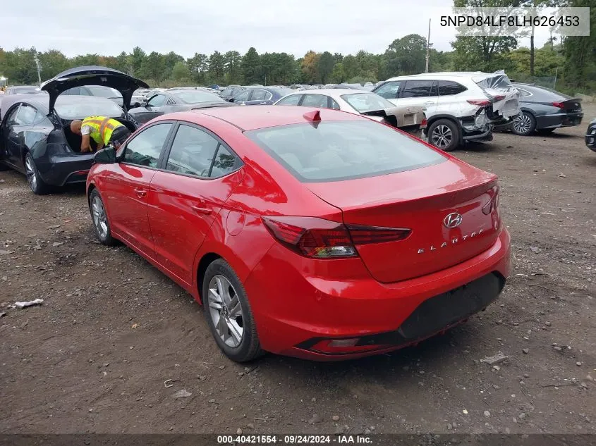 2020 Hyundai Elantra Value Edition VIN: 5NPD84LF8LH626453 Lot: 40421554