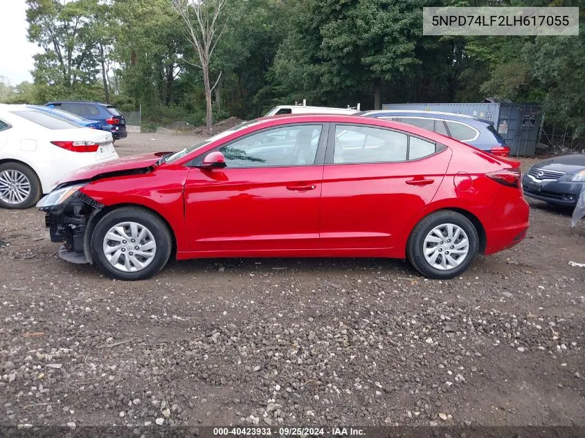 5NPD74LF2LH617055 2020 Hyundai Elantra Se