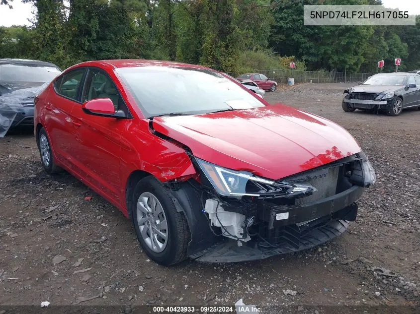 5NPD74LF2LH617055 2020 Hyundai Elantra Se