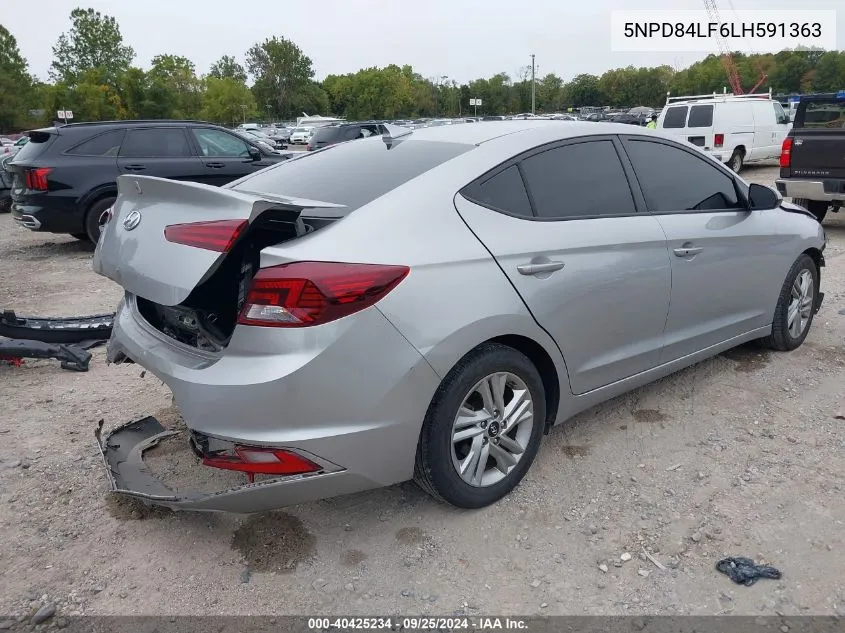 5NPD84LF6LH591363 2020 Hyundai Elantra Value Edition