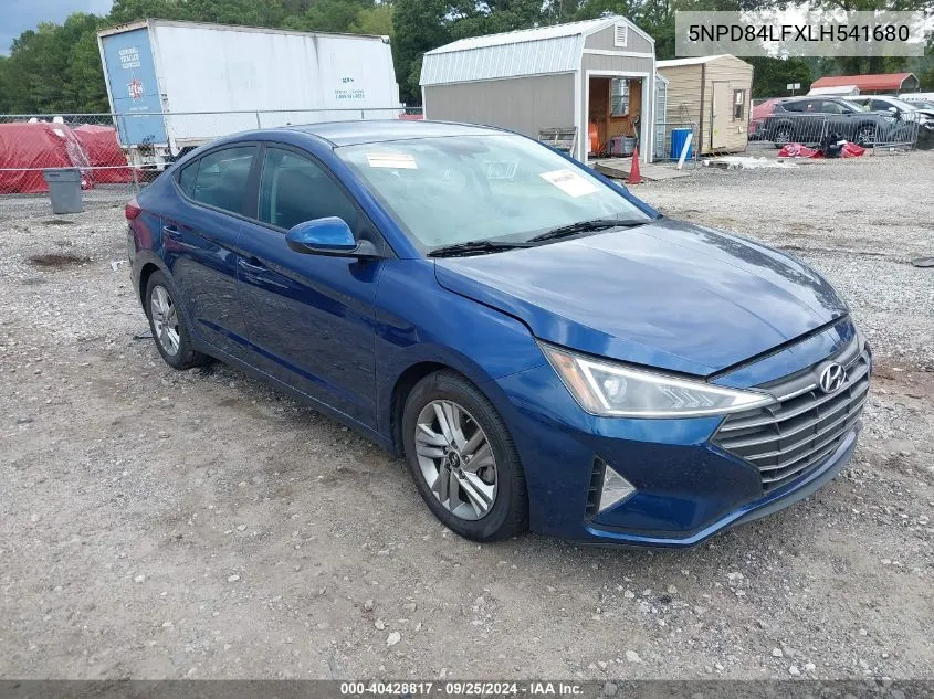 5NPD84LFXLH541680 2020 Hyundai Elantra Sel