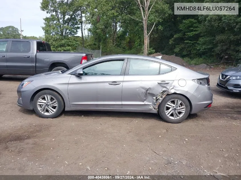 2020 Hyundai Elantra Sel VIN: KMHD84LF6LU057264 Lot: 40438061