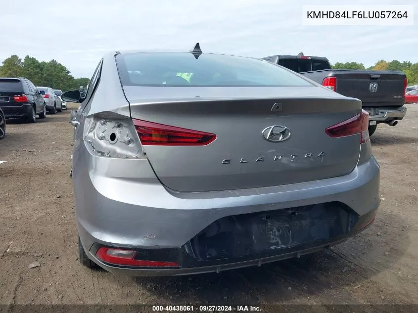 2020 Hyundai Elantra Sel VIN: KMHD84LF6LU057264 Lot: 40438061