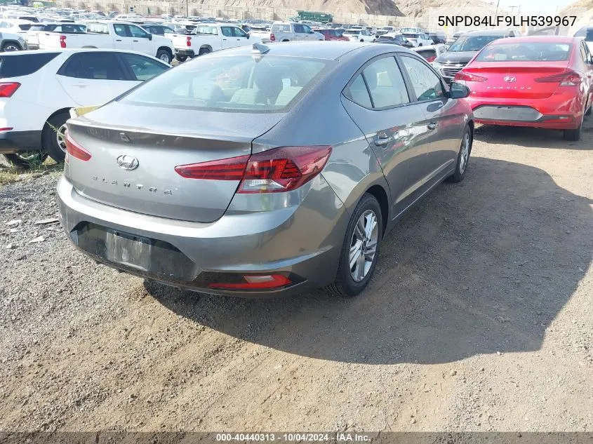 5NPD84LF9LH539967 2020 Hyundai Elantra Value Edition