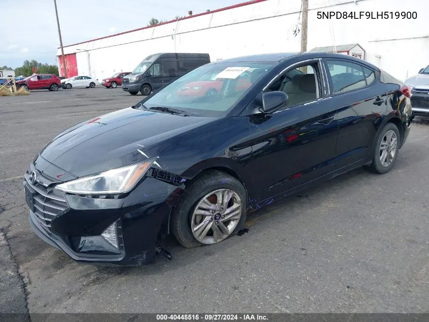 2020 Hyundai Elantra Sel VIN: 5NPD84LF9LH519900 Lot: 40445515