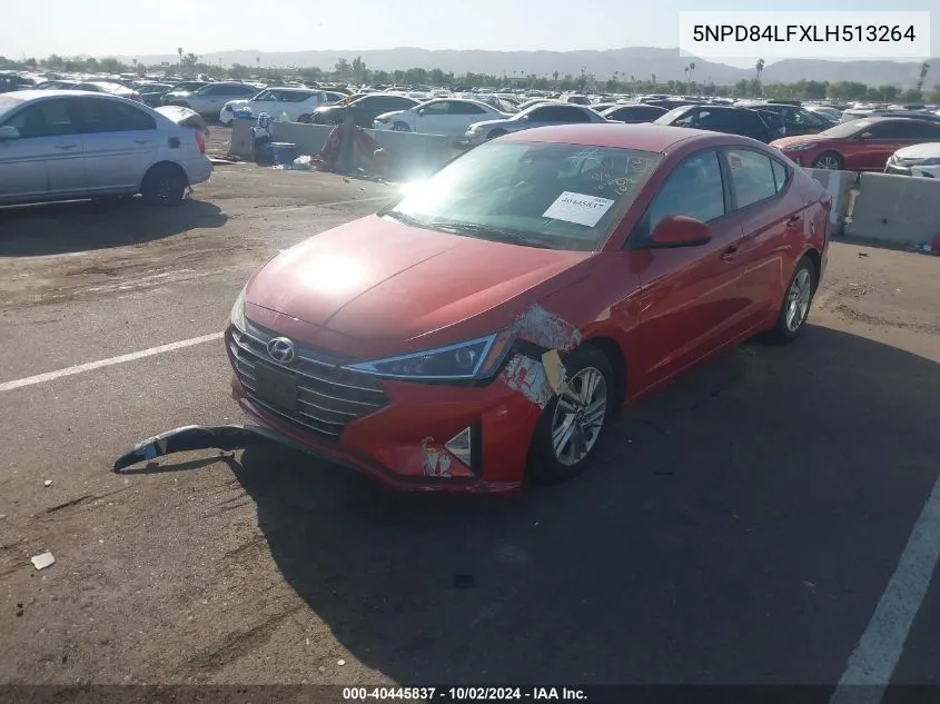 5NPD84LFXLH513264 2020 Hyundai Elantra Sel