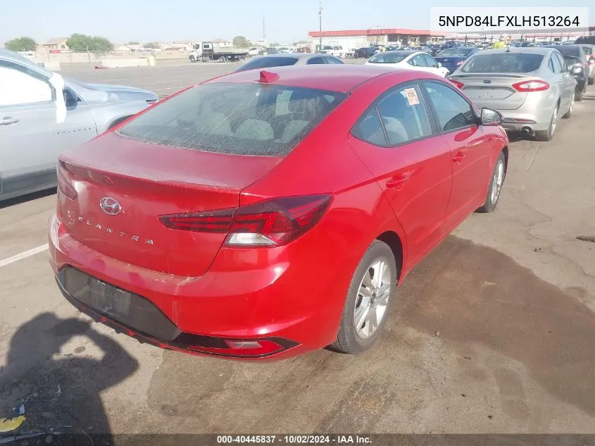 5NPD84LFXLH513264 2020 Hyundai Elantra Sel