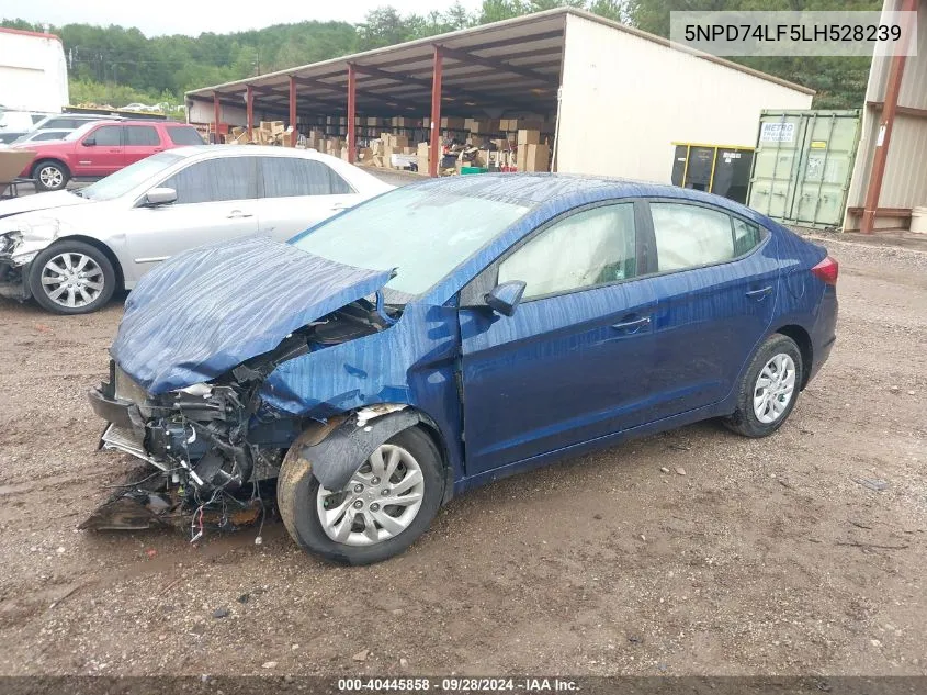 5NPD74LF5LH528239 2020 Hyundai Elantra Se