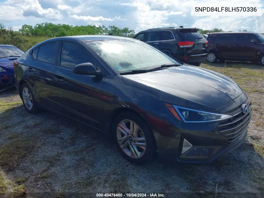 5NPD84LF8LH570336 2020 Hyundai Elantra Sel