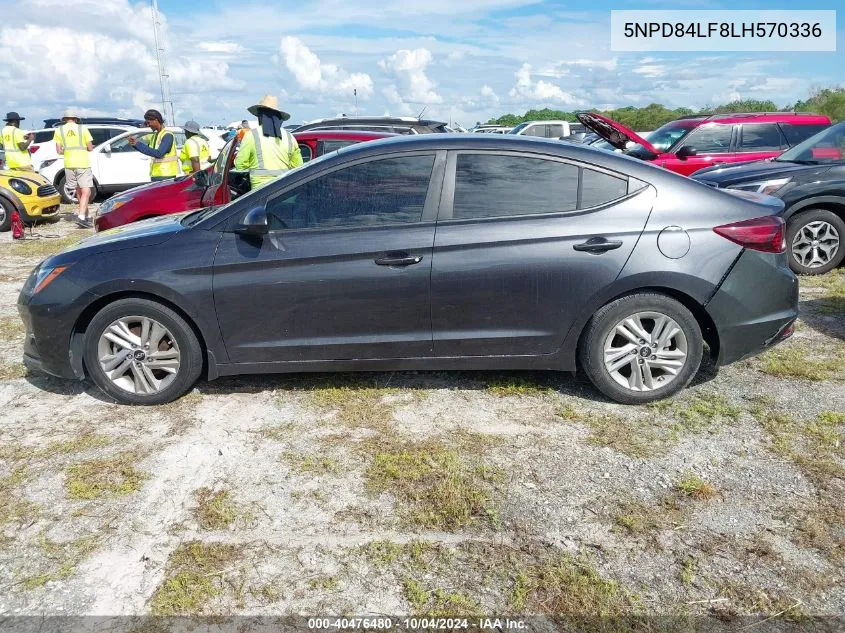 5NPD84LF8LH570336 2020 Hyundai Elantra Sel