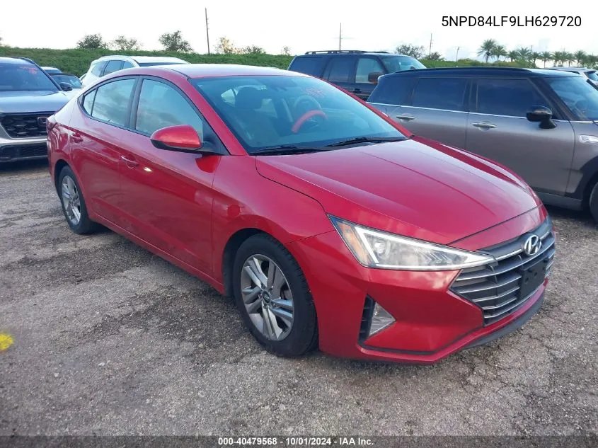 5NPD84LF9LH629720 2020 Hyundai Elantra Sel