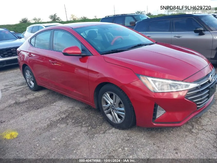 5NPD84LF9LH629720 2020 Hyundai Elantra Sel