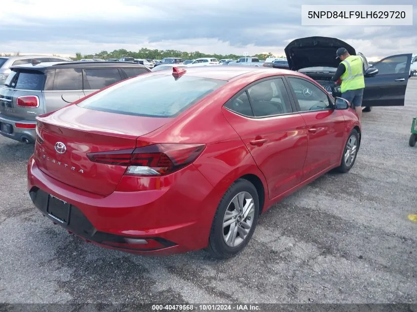 5NPD84LF9LH629720 2020 Hyundai Elantra Sel