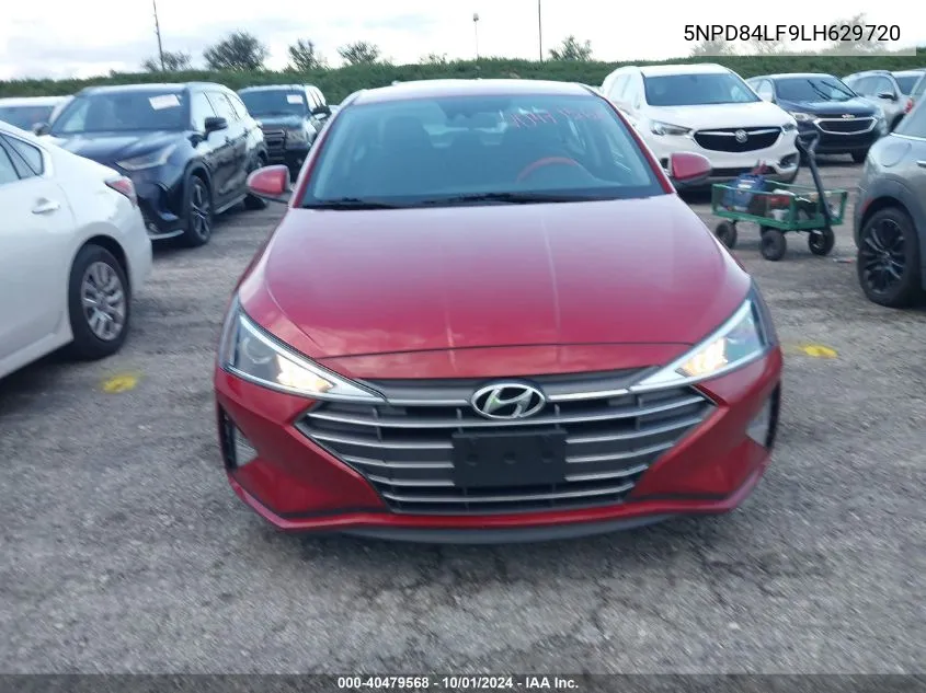 5NPD84LF9LH629720 2020 Hyundai Elantra Sel