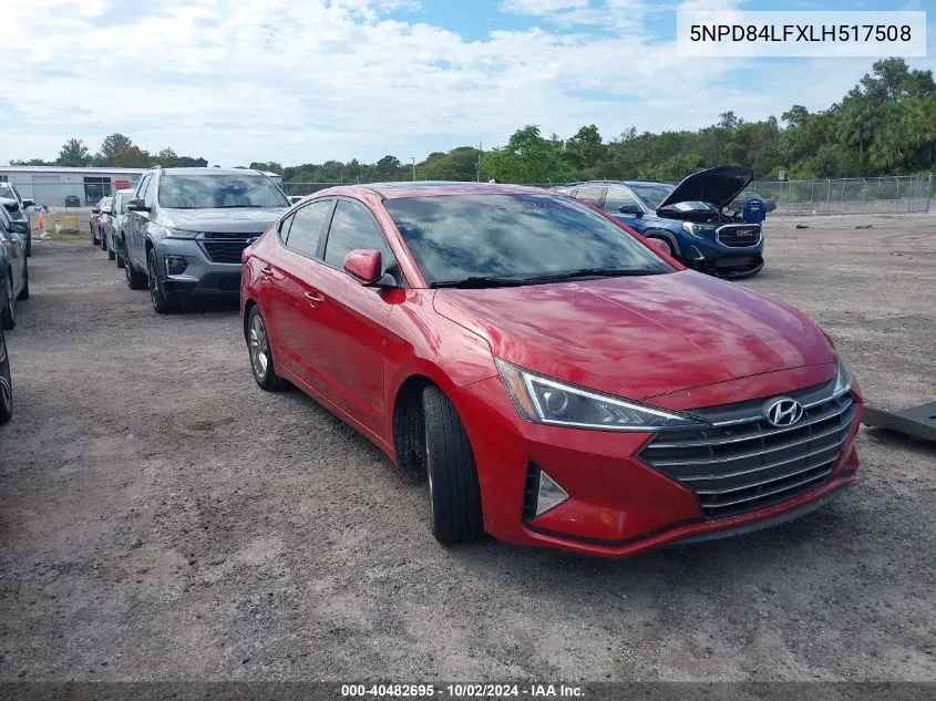 2020 Hyundai Elantra Value Edition VIN: 5NPD84LFXLH517508 Lot: 40482695