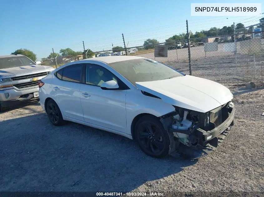 5NPD74LF9LH518989 2020 Hyundai Elantra Se