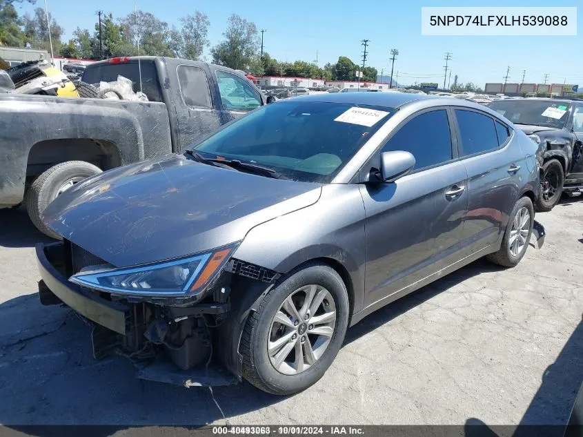 5NPD74LFXLH539088 2020 Hyundai Elantra Se