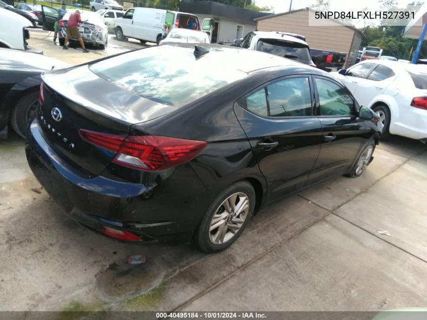 2020 Hyundai Elantra Sel VIN: 5NPD84LFXLH527391 Lot: 40495184