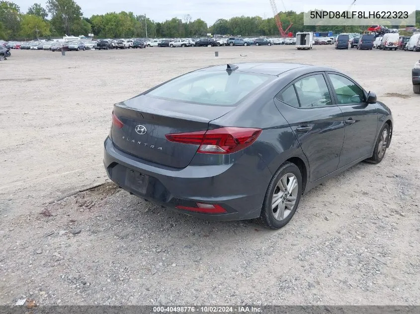 5NPD84LF8LH622323 2020 Hyundai Elantra Sel