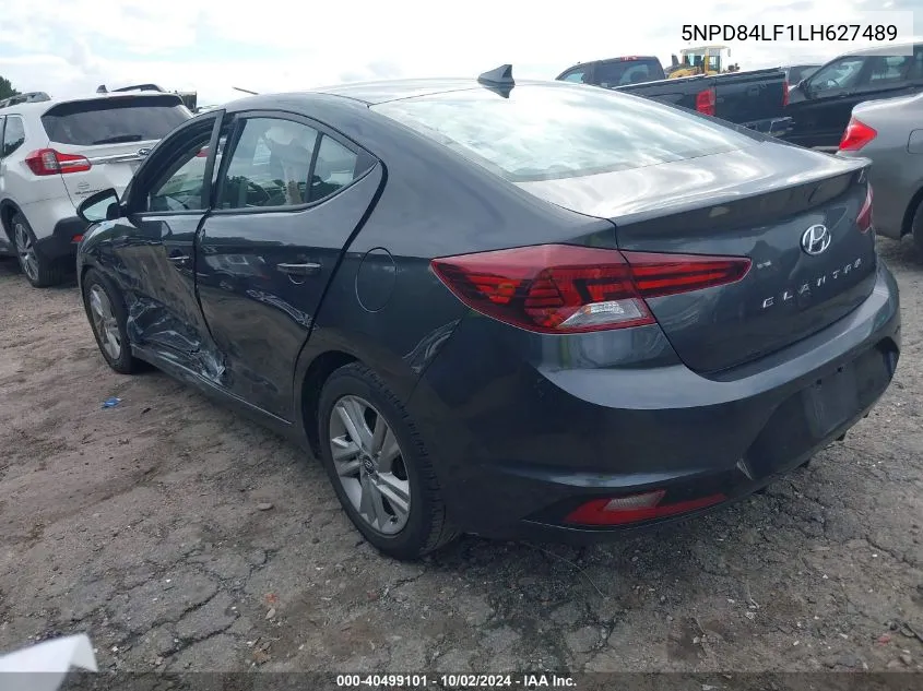 5NPD84LF1LH627489 2020 Hyundai Elantra Sel