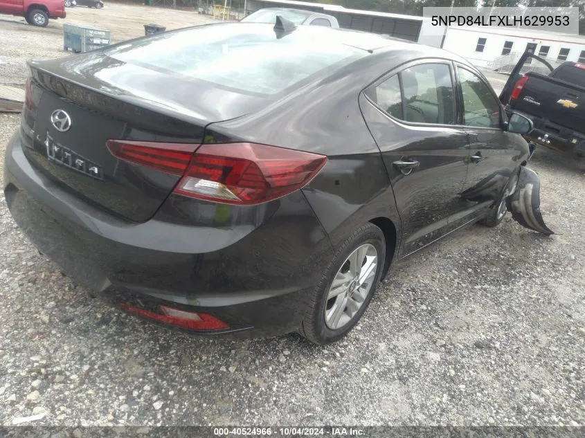 5NPD84LFXLH629953 2020 Hyundai Elantra Sel