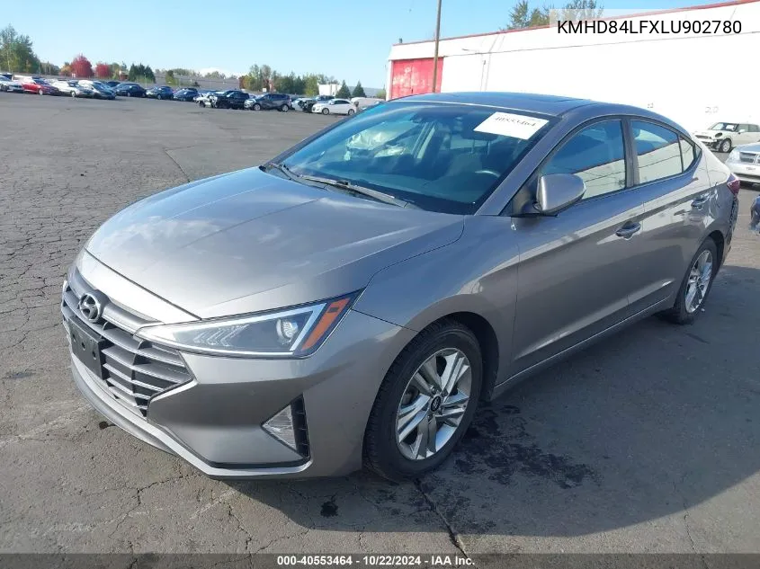 KMHD84LFXLU902780 2020 Hyundai Elantra Value Edition