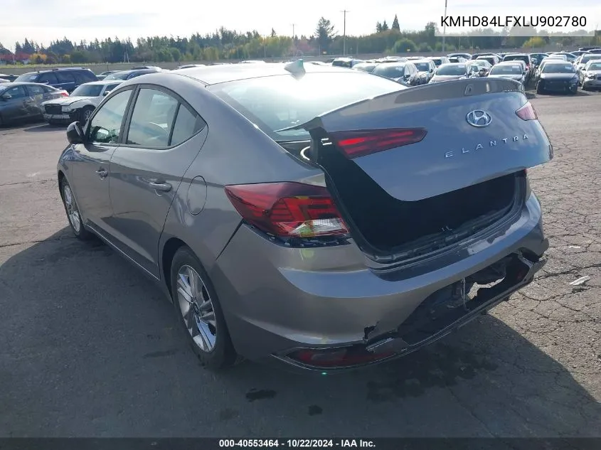 KMHD84LFXLU902780 2020 Hyundai Elantra Value Edition