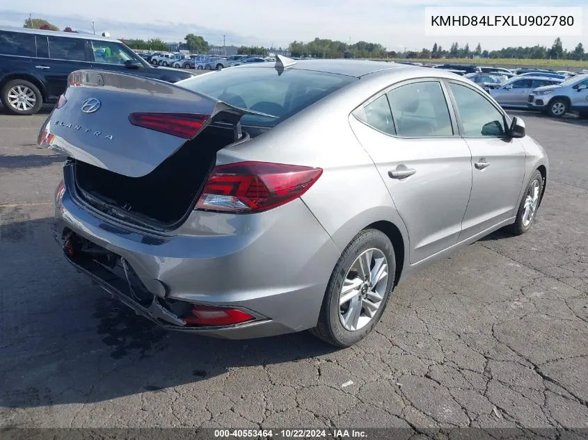 KMHD84LFXLU902780 2020 Hyundai Elantra Value Edition