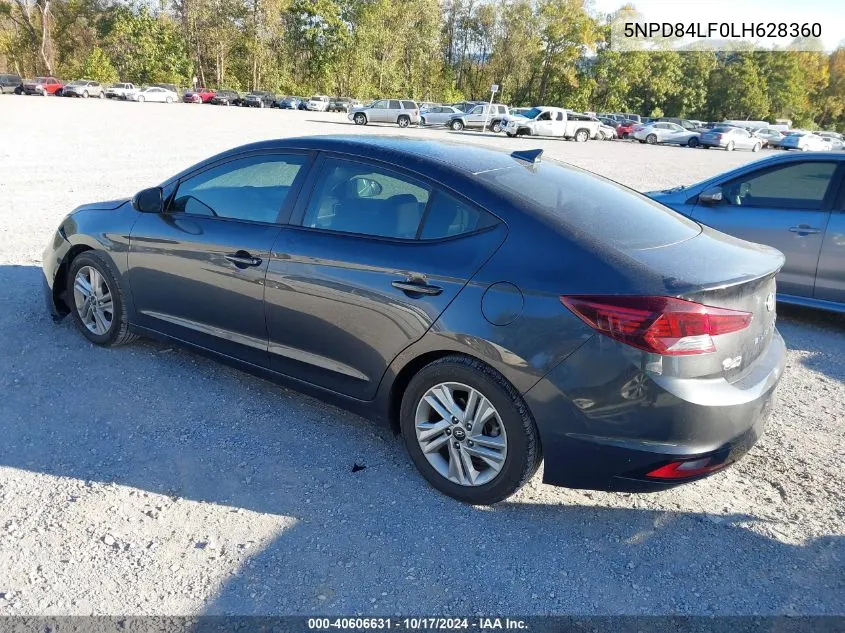 5NPD84LF0LH628360 2020 Hyundai Elantra Sel