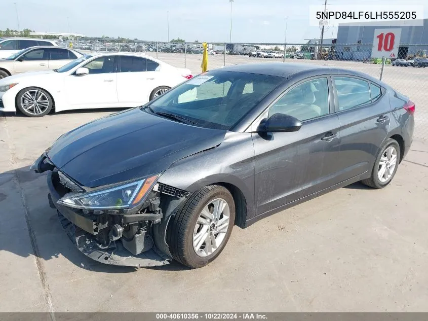 5NPD84LF6LH555205 2020 Hyundai Elantra Sel