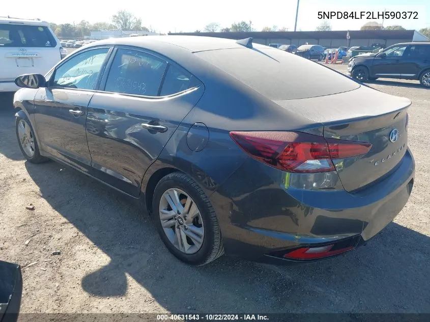 5NPD84LF2LH590372 2020 Hyundai Elantra Sel