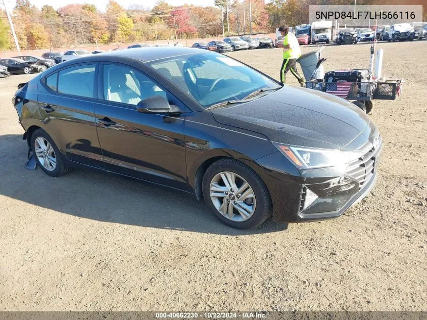 5NPD84LF7LH566116 2020 Hyundai Elantra Sel