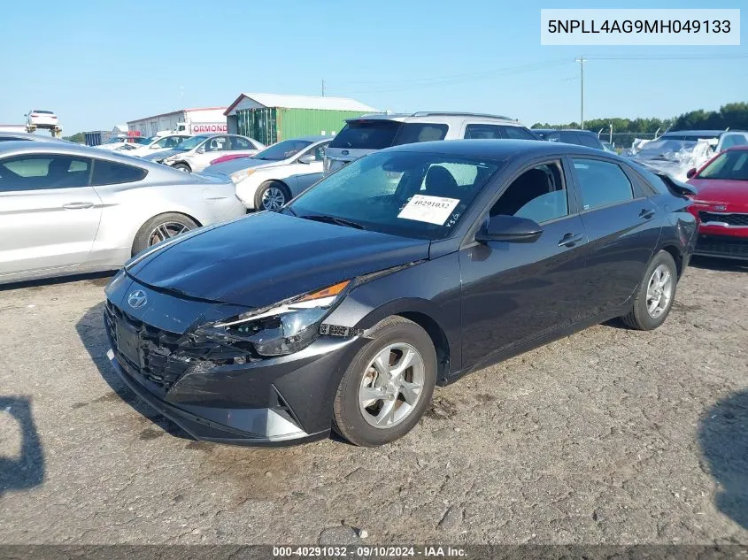 2021 Hyundai Elantra Se VIN: 5NPLL4AG9MH049133 Lot: 40291032