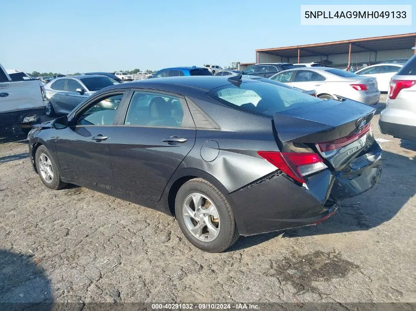 5NPLL4AG9MH049133 2021 Hyundai Elantra Se