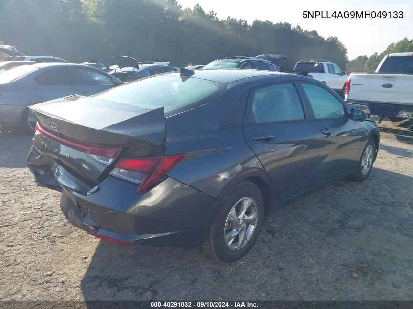 2021 Hyundai Elantra Se VIN: 5NPLL4AG9MH049133 Lot: 40291032